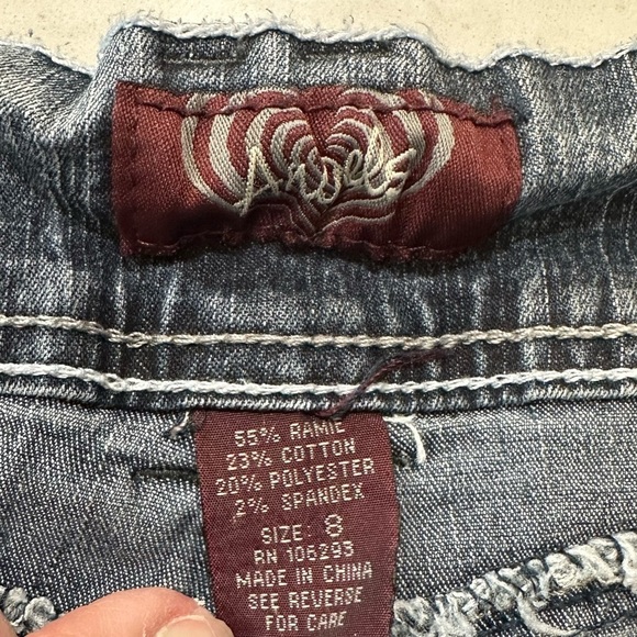 Vintage Angels Cropped Cuffed Jeans Size 8 - Picture 8 of 9